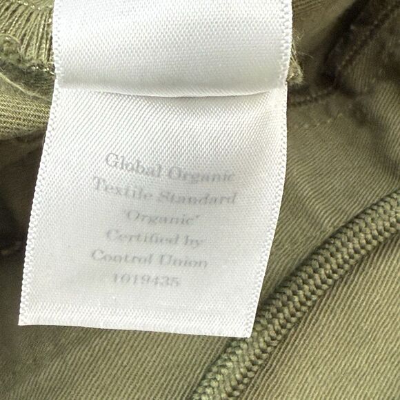 Everlane Cargo Jogger Men Size Medium Organic Cotton Canvas Pant Army Green - Picture 10 of 16